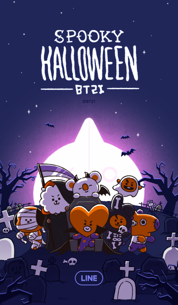 Bt21 ハロウィン Line着せかえ 360円