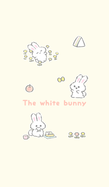 白いこうさぎきせかえ 2 Line着せかえ 360円