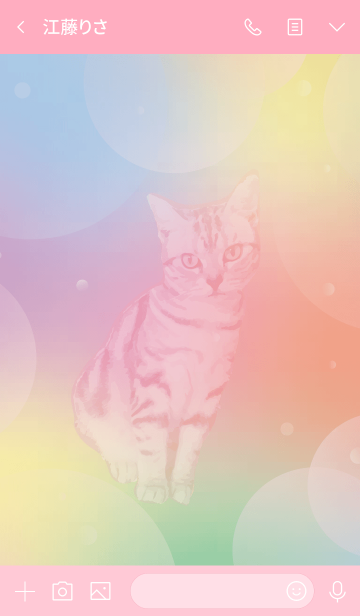 Rainbow And Cat イラスト Line着せかえ 370円