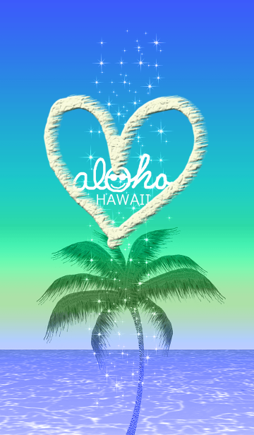 ハワイ Aloha 35 1 イラスト Line着せかえ 370円