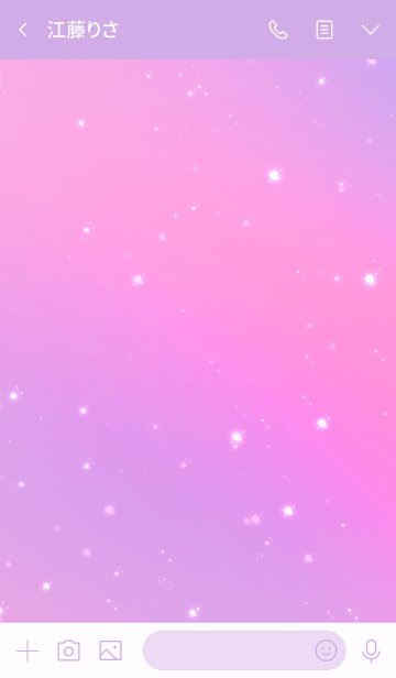 ゆめかわいい ハートとキラキラ Line着せかえ 370円