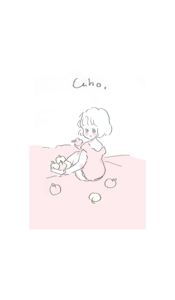 Caho Stheme Peach Line着せかえ 370円